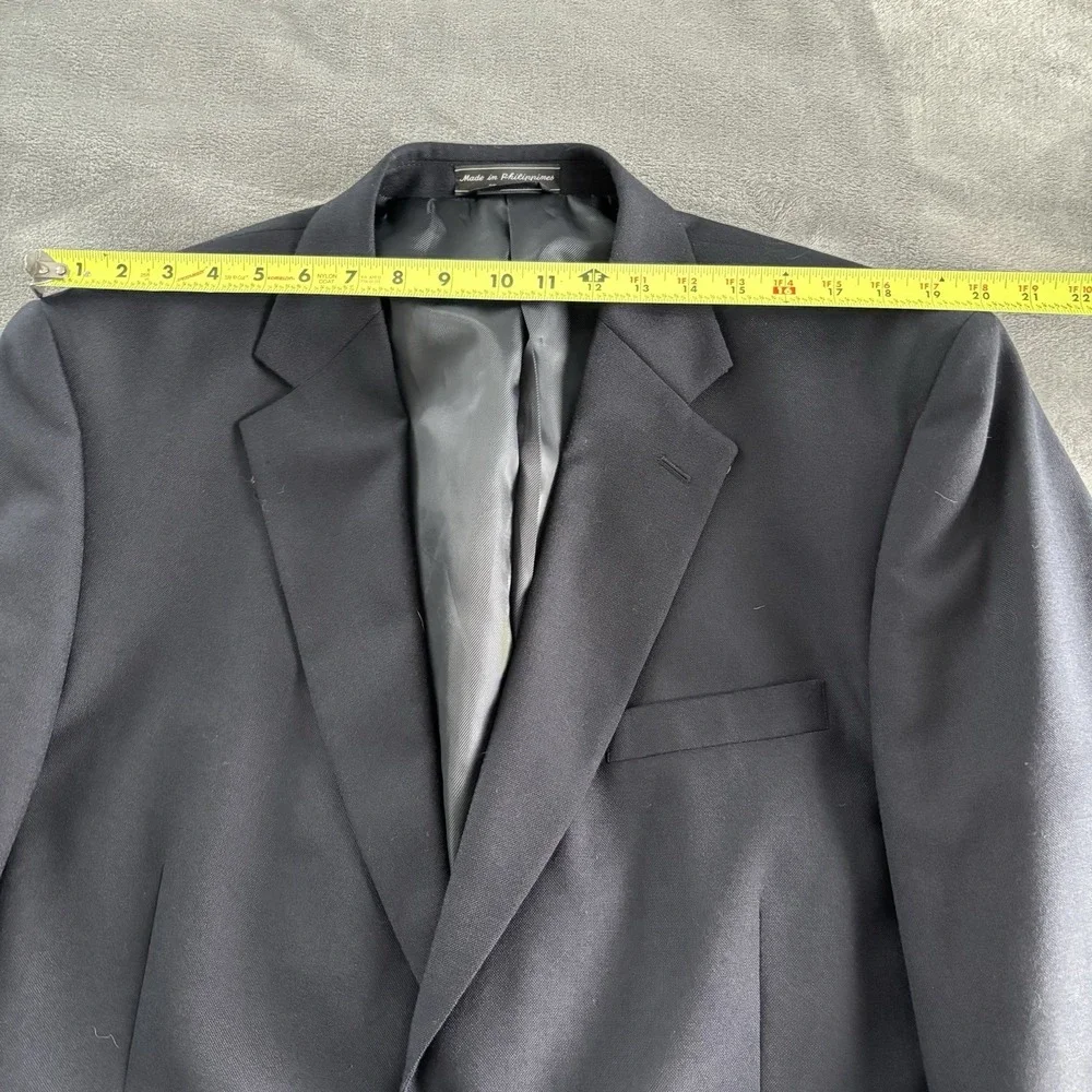 Bert Pulitzer Men's Navy Blue‎ Blazer Jacket Business Casual Professional 46L